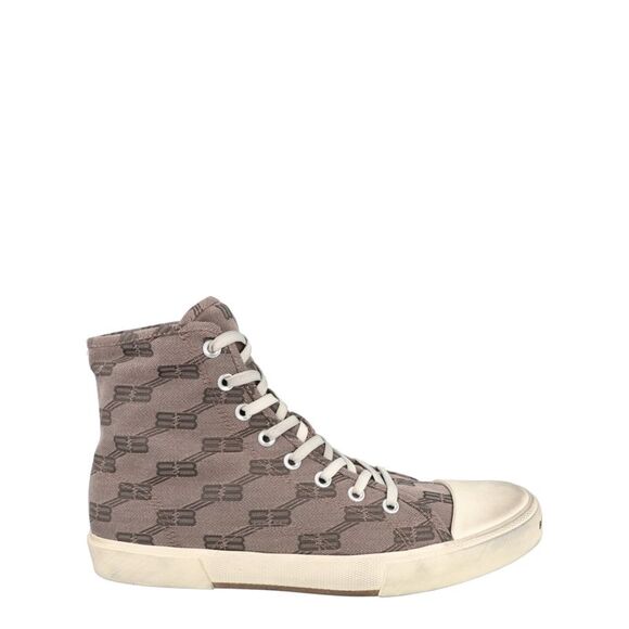 Balenciaga Paris BB Monogram High-Top Sneakers Multi Mens